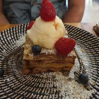 French toast at Three Hands Cafe in Brunswick