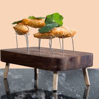 Empanadilla de Kimchi con emulsión probiótica y capuchinas at Virens in Barcelona