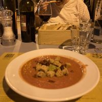 Unbelievable tomato soup ..so flavorful VEGAN!🌿 at Un Posto a Milano in Milan