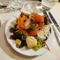 Salat vom Buffet at Hotel Nassereinerhof - Christian Cordin in St Anton Am Arlberg