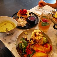 Vegan brunch at Urban Greener in Paris
