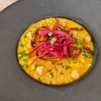 Pumpkin risotto  at Urban Greener in Paris