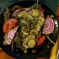 Zucchini mille feuilles was ok at Urban Greener in Paris