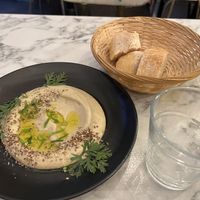 Caviar d’aubergine- basically eggplant hummus that was good but certainly not mind blowing   at Urban Greener in Paris