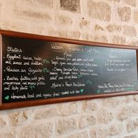 Week menu at Urban Greener in Paris