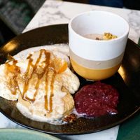 Scone plate (from brunch) at Urban Greener in Paris