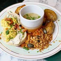 Brunch plate (January 2025) at Urban Greener in Paris