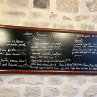 Today’s menu   at Urban Greener in Paris