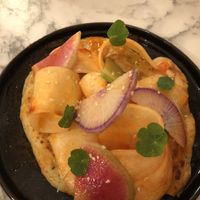 Pancake salé en entrée   at Urban Greener in Paris