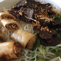 my favorite bbq bowl! at Loving Hut in Orange