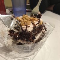 Freahly made chocolate cake! Yum! at Loving Hut in Orange