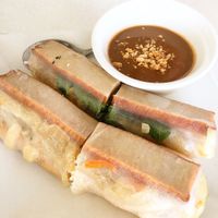 Summer Rolls at Loving Hut in Orange
