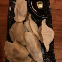 Vegan dumplings  at Dumpling the Noodle in Seattle