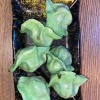 Bok choy mushroom dumpling  at Dumpling the Noodle in Seattle