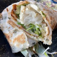 Jayang tofu pancake roll  at Dumpling the Noodle in Seattle
