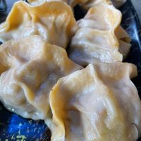 Vegan dumplings  at Dumpling the Noodle in Seattle