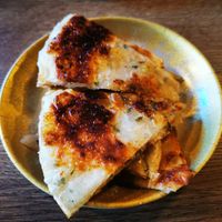 Onion cakes at Dumpling the Noodle in Seattle