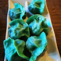 Dumplings with mushrooms at Dumpling the Noodle in Seattle