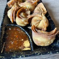 Crispy wonton   at Dumpling the Noodle in Seattle