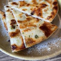 Green onion pancakes  at Dumpling the Noodle in Seattle