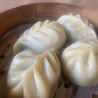 Vegan buns   at Dumpling the Noodle in Seattle