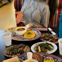 Vegan feast :) at Pharaohs Village in Fayetteville