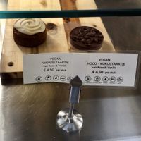 Two vegan treats at Koekela in Rotterdam