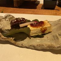 Black sesame tofu at Kusumura in Nagoya