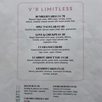 Vegan Menu at Bounty Beets - Le Meridien Mina Seyahi in Dubai