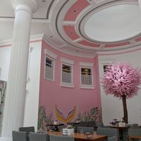 View of the main indoor seating area at Bounty Beets - Le Meridien Mina Seyahi in Dubai
