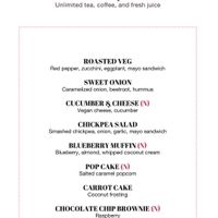 Vegan afternoon tea at Bounty Beets - Le Meridien Mina Seyahi in Dubai