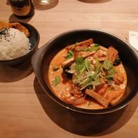 Sunrise curry at Bo's Co in Celerina