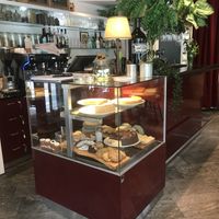 Many deserts, none of them vegan sadly at Bo's Co in Celerina