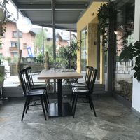 Veranda at Bo's Co in Celerina