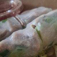 Vegan chicken  summer rolls - takeaway at Pho in Sheffield