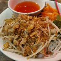 Vermicelli noodles with this isnt chicken at Pho in Sheffield