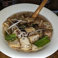 Tofu & mushroom pho at Pho in Sheffield