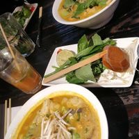 Curry noodle soup at Pho in Sheffield