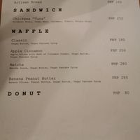 Menu 2 at Herbivore Coron in Coron