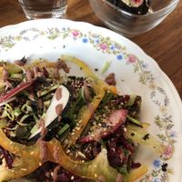 Raw pizza et makis at Brawcoli in Lorient