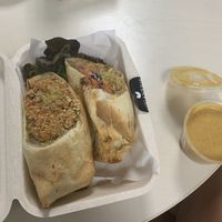 Satay wrap at Veganerie - Nana in Bangkok