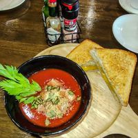 Grilled Cheese & Tomato Soup at Veganerie - Nana in Bangkok