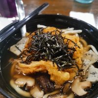 Tempura udon at Veganerie - Nana in Bangkok