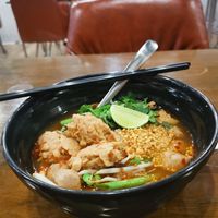 Tom yam at Veganerie - Nana in Bangkok