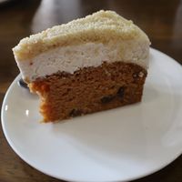 Carrot Cake. at Veganerie - Nana in Bangkok