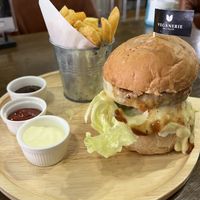 Beyond burger at Veganerie - Nana in Bangkok
