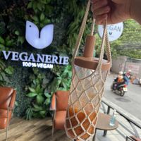 Milky Thai tea at Veganerie - Nana in Bangkok