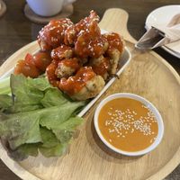 Cauliflower Wings  at Veganerie - Nana in Bangkok