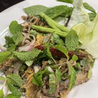 mushroom larb   at Veganerie - Nana in Bangkok