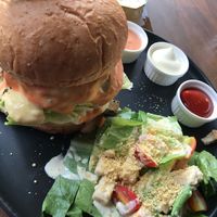 the salad at Veganerie - Nana in Bangkok